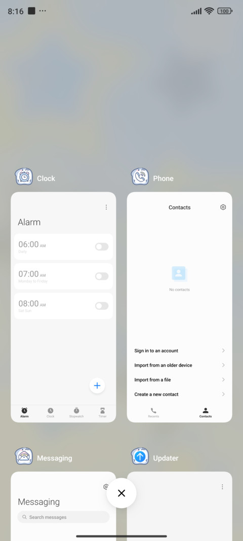 Shark Shake Clock screenshot