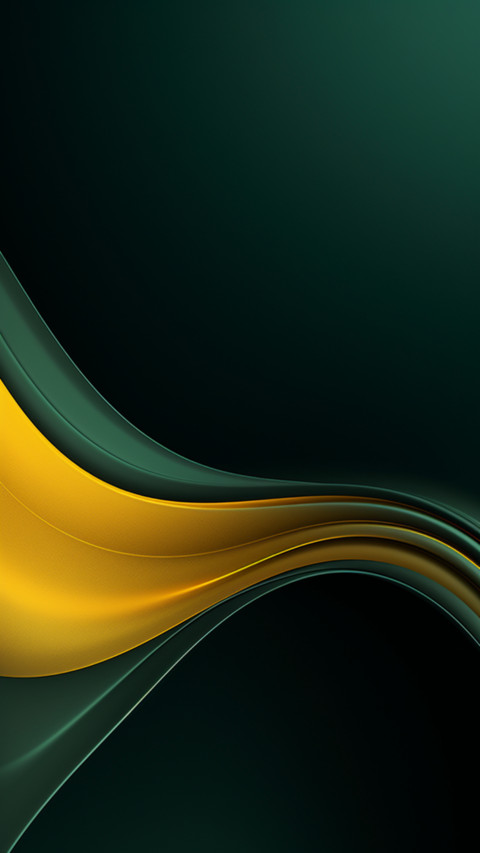 dark green and golden abstract wallpaper screenshot