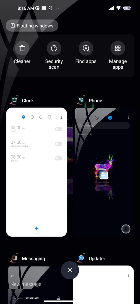 Minimalist deer screenshot