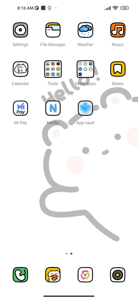 Hand-painted icon screenshot