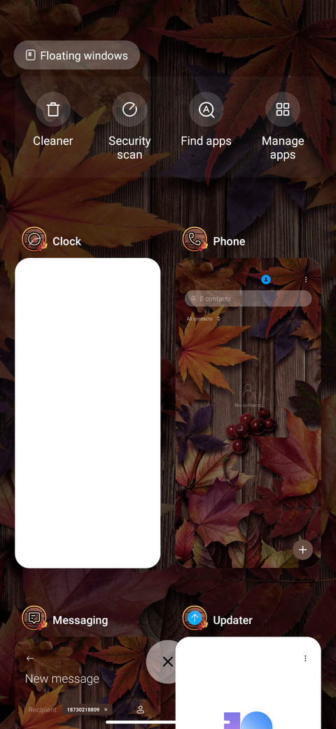 Autumn scenery screenshot