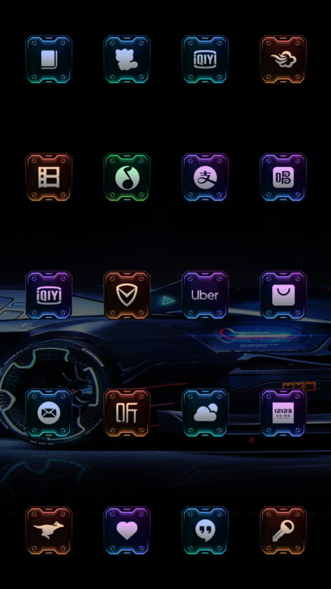 Cyberpunk Speeding screenshot