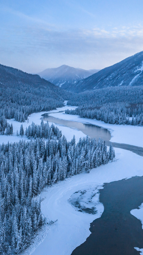 Appreciating the winter solstice scenery of the song screenshot