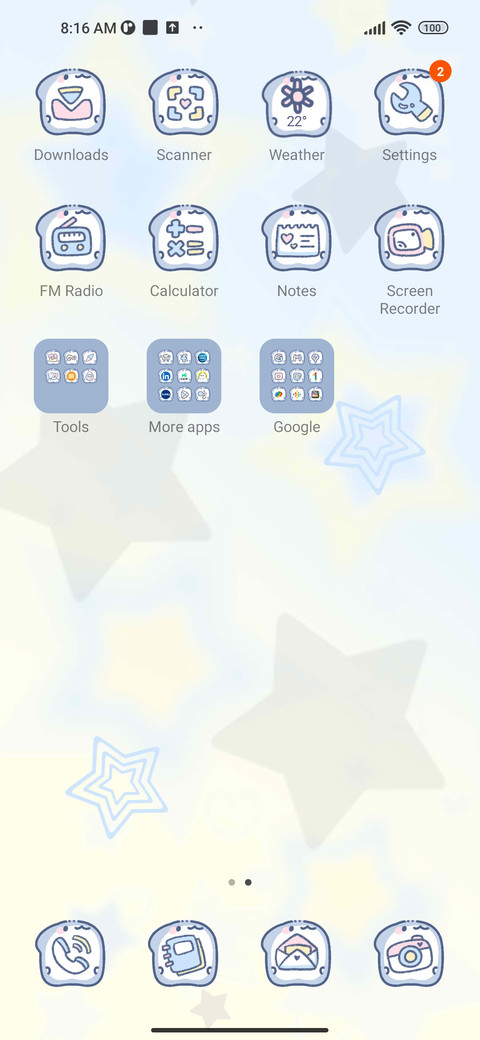 Shark Shake Clock screenshot