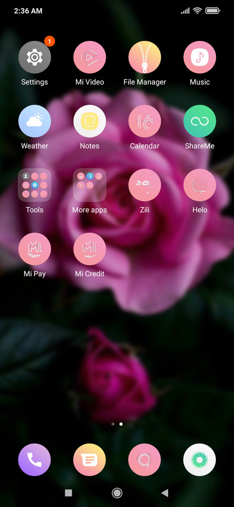 MiOs screenshot
