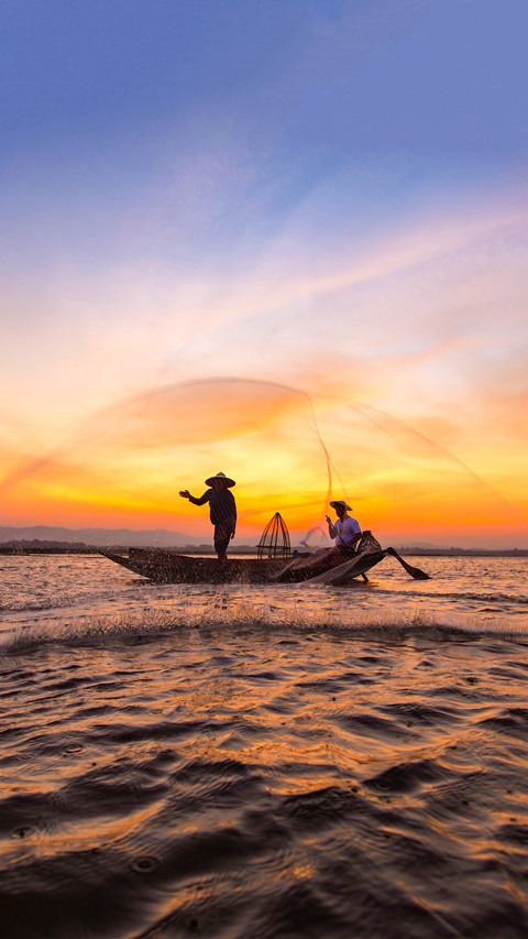 Evening Fisherman screenshot