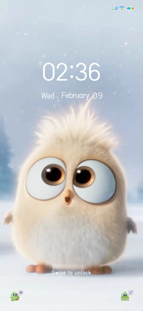 Angry Birds white screenshot