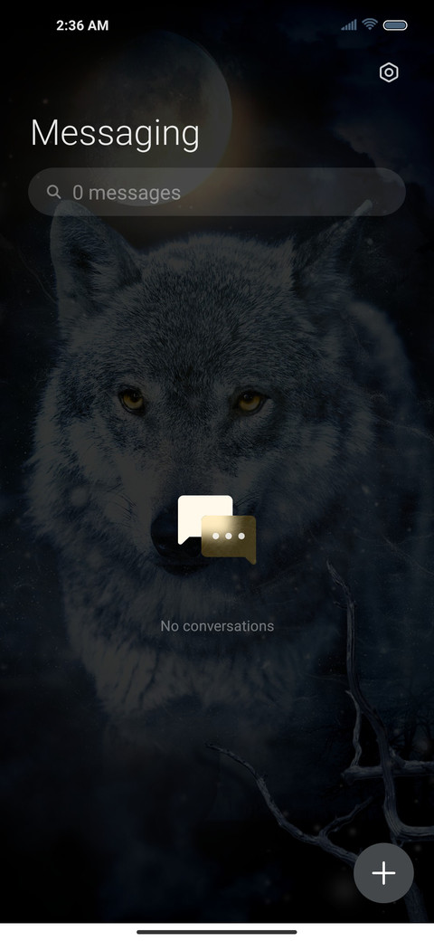 Snow wolf screenshot