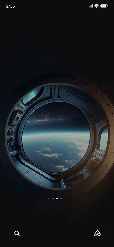 Empty window screenshot