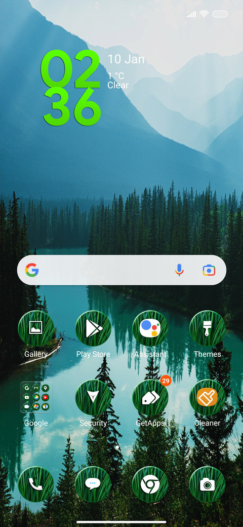 Pine three screenshot