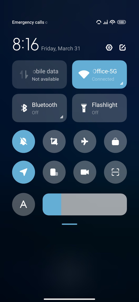 Clean screenshot