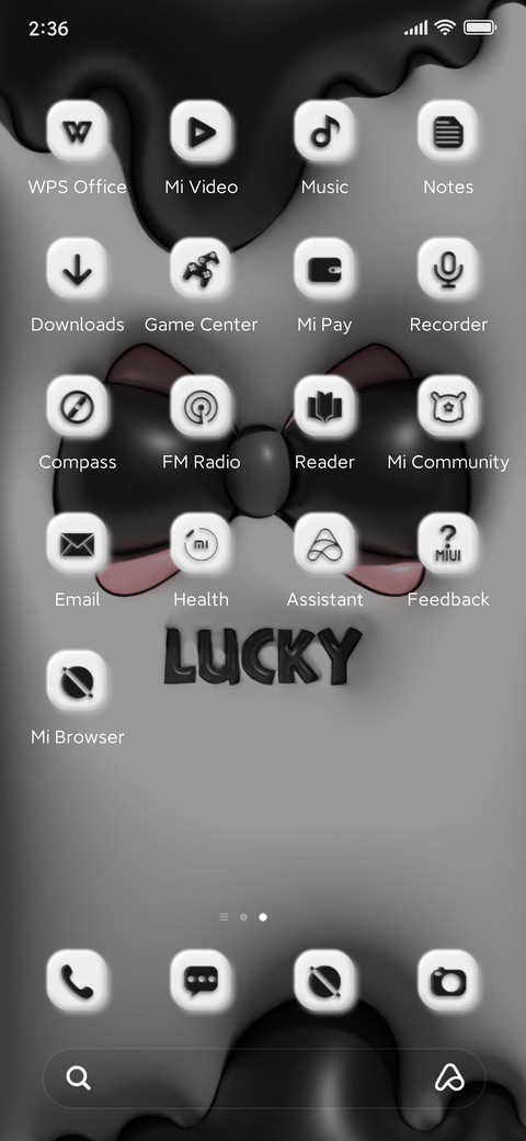 3D bowknot screenshot