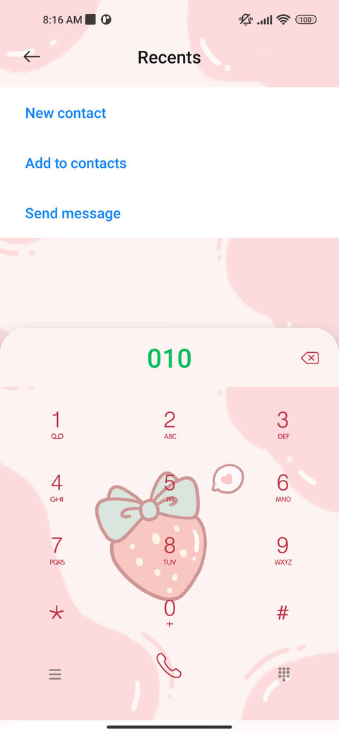White strawberry screenshot