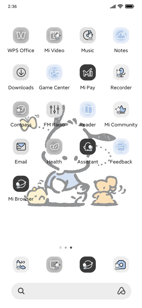Pochacco simple screenshot