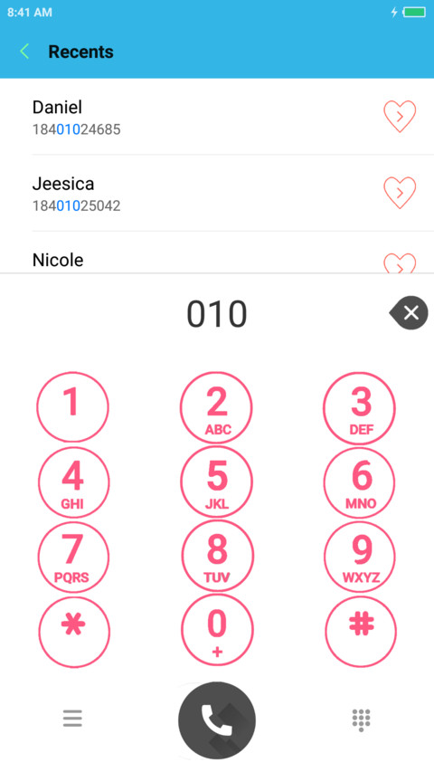 Minimal ui  love  screenshot