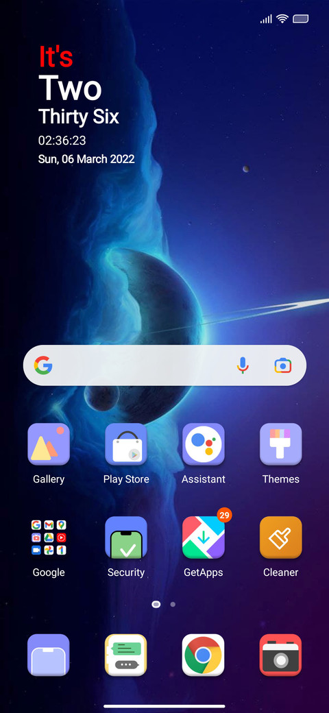 SkyBlue v12 screenshot