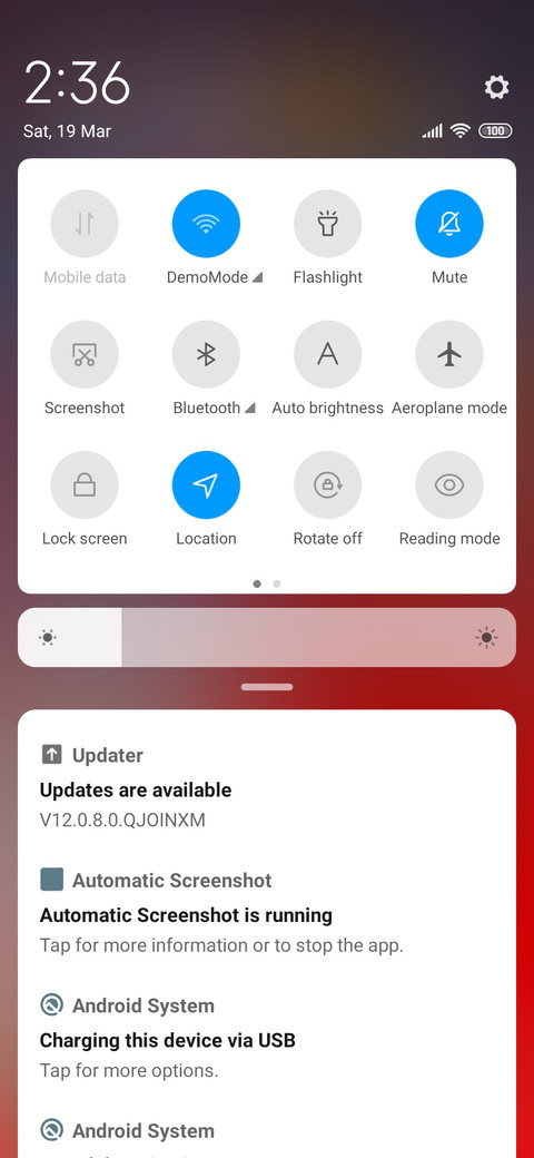Clock Pink screenshot