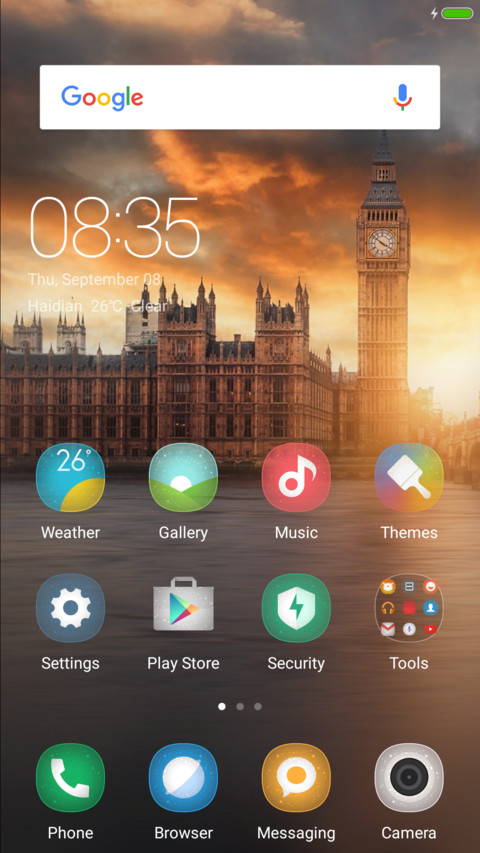 Dawn screenshot