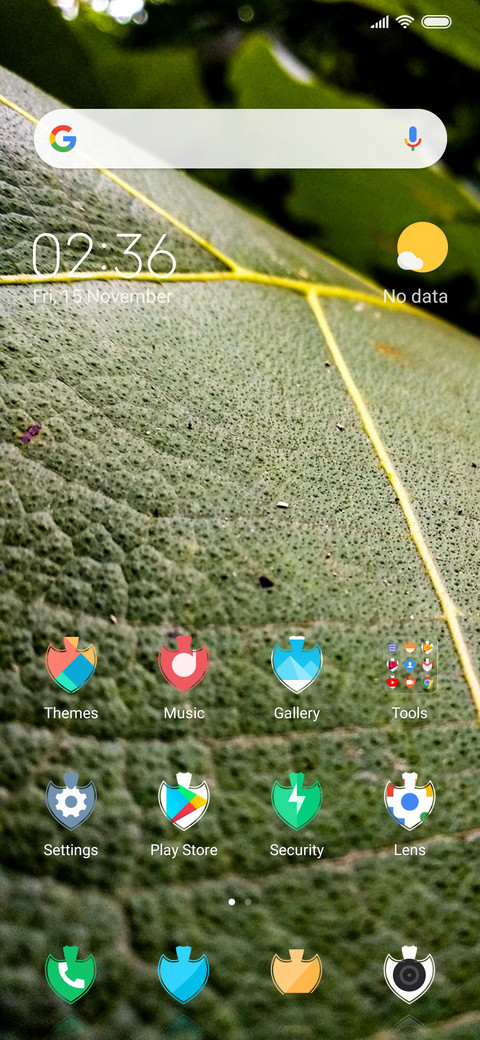 Forest leaf_DWM3 screenshot