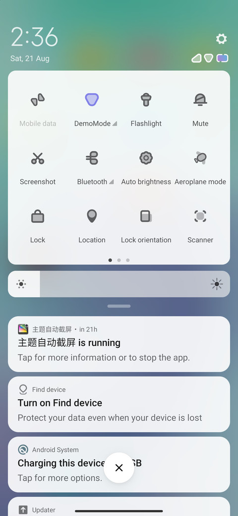 L X screenshot