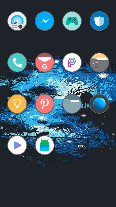 Shine Blue screenshot