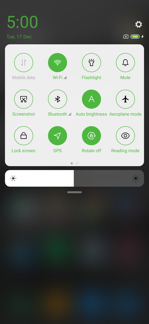 Green screenshot