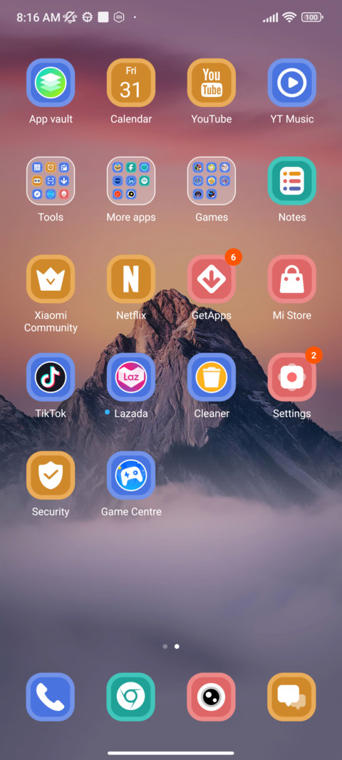 Gilt Peak Glow screenshot