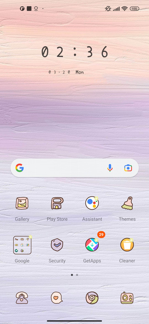 Oil painting beach screenshot