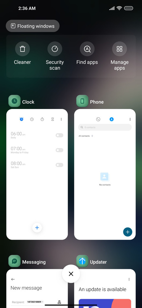 Clover screenshot