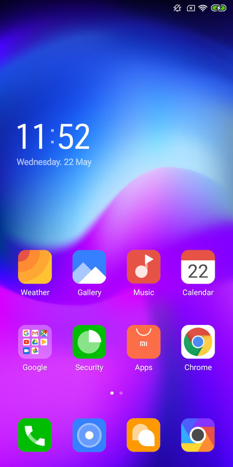 Blue ONE screenshot