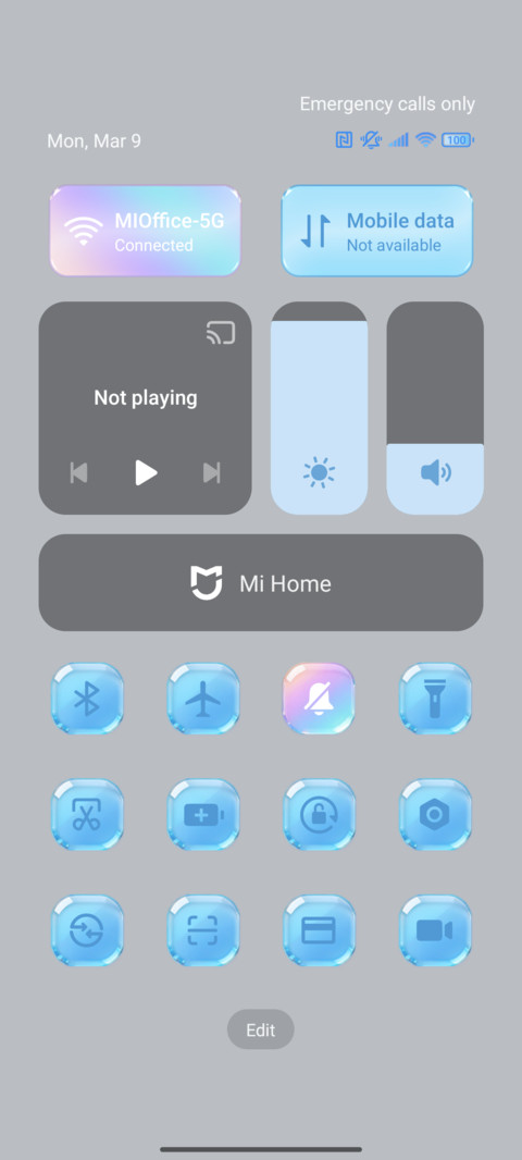 Colorful glass screenshot