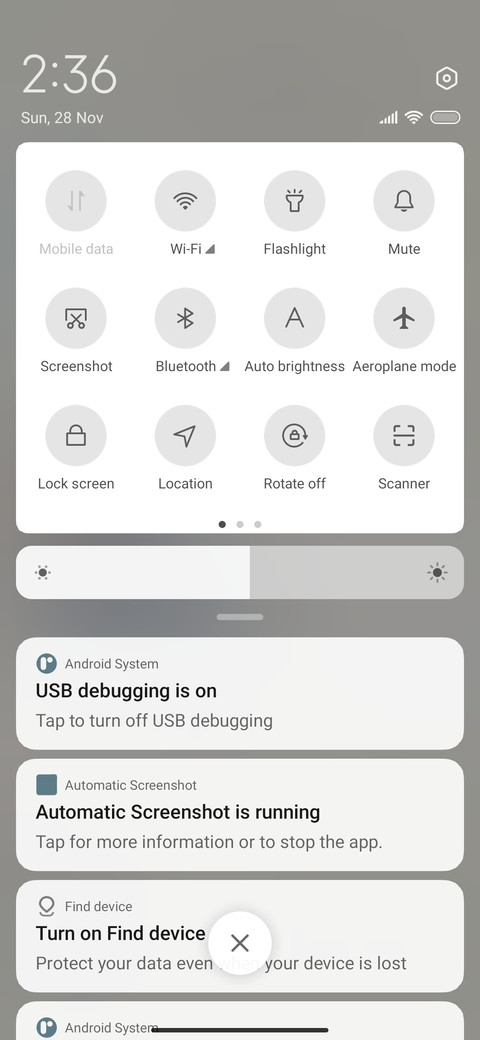 Nature stickers screenshot