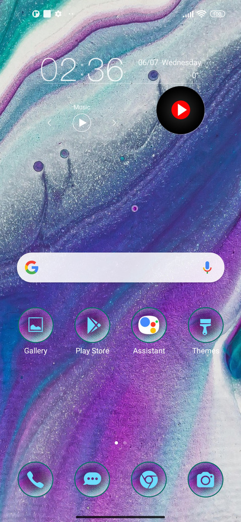 pastel colour screenshot