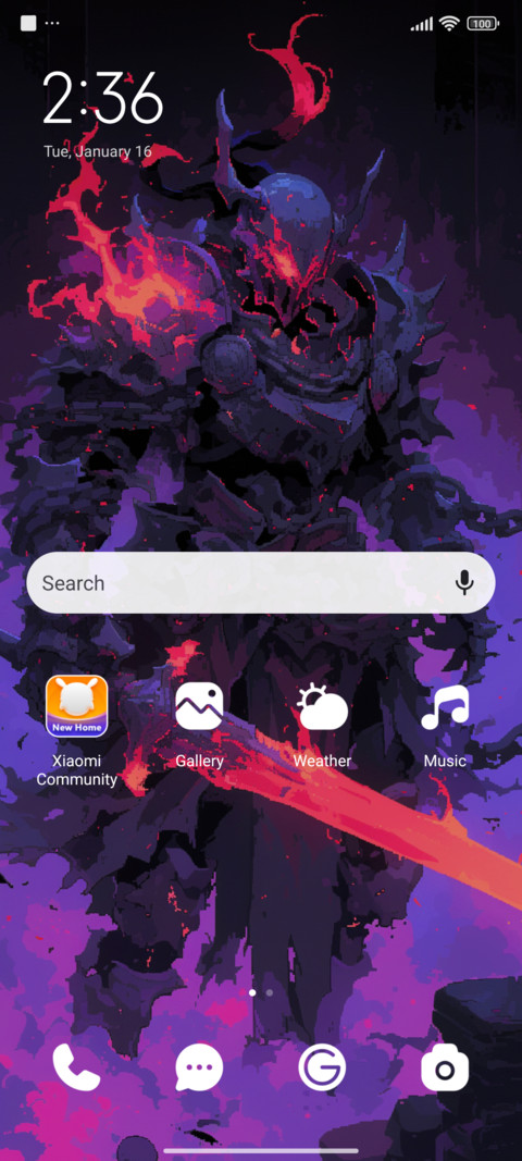 Pixel warrior screenshot