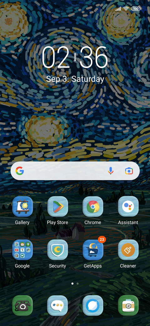 Field under Stars screenshot