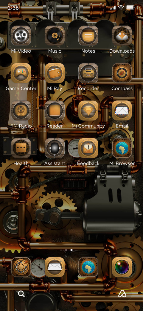 Steampunk screenshot
