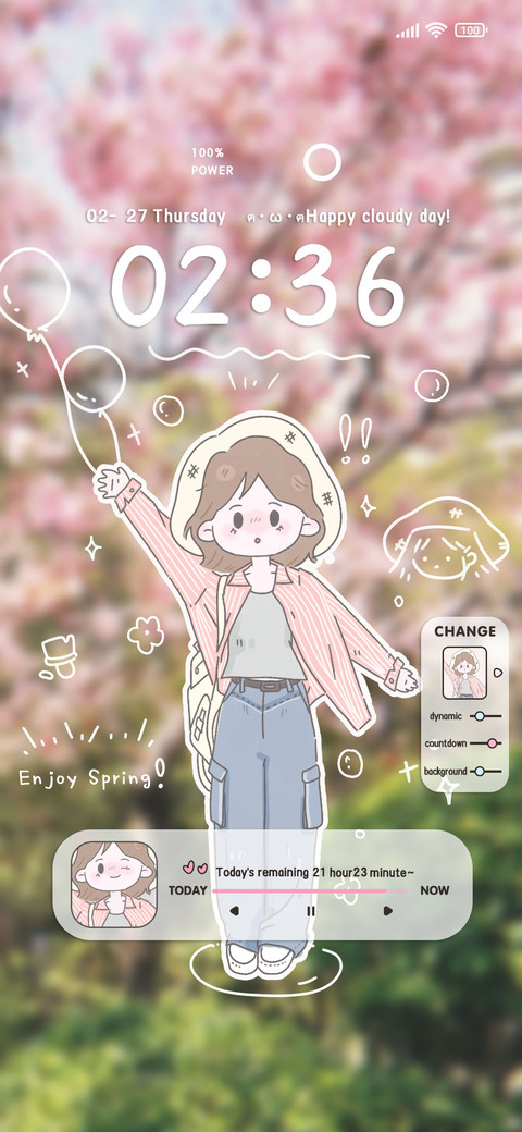 Enjoy spring screenshot