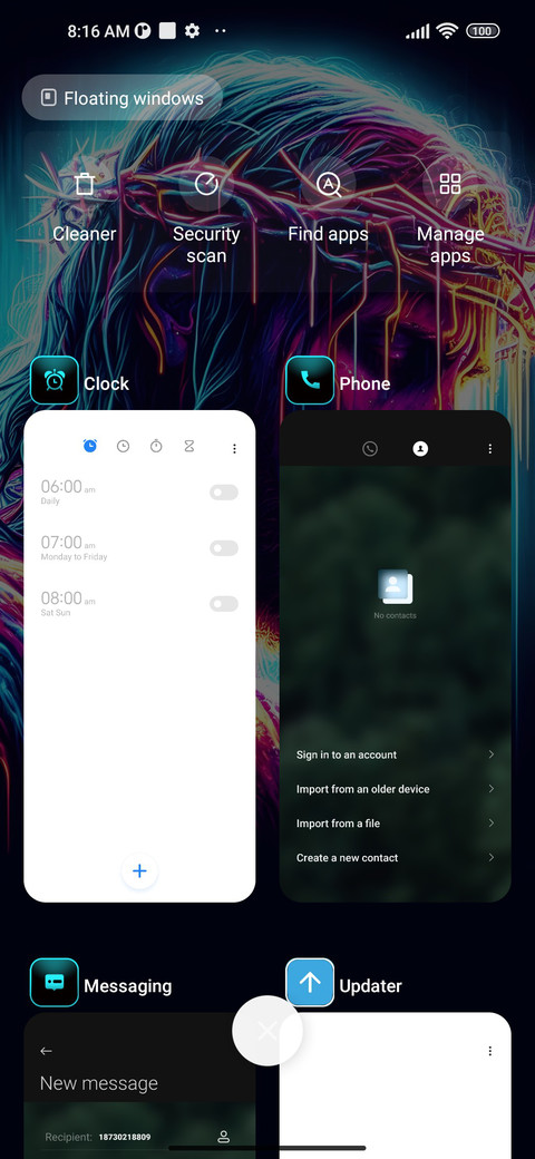 Neonistic screenshot