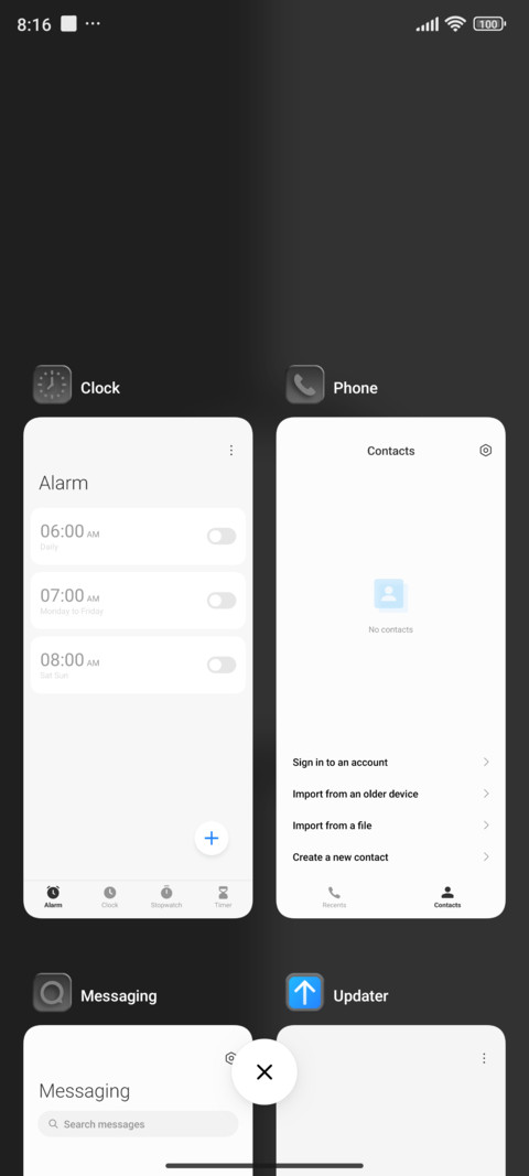 Gray Style screenshot