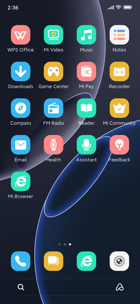 Light Blue screenshot