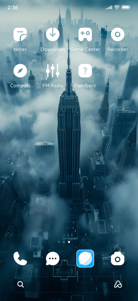 The morning fog screenshot