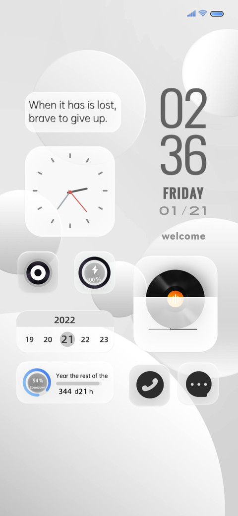 Simple White screenshot