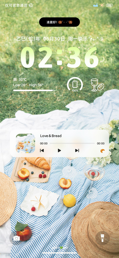 ins春日清新绿 screenshot