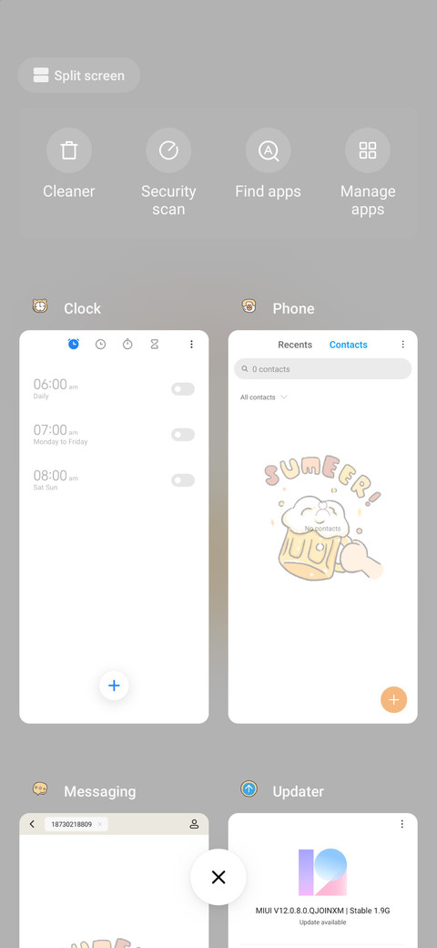 Summer food screenshot