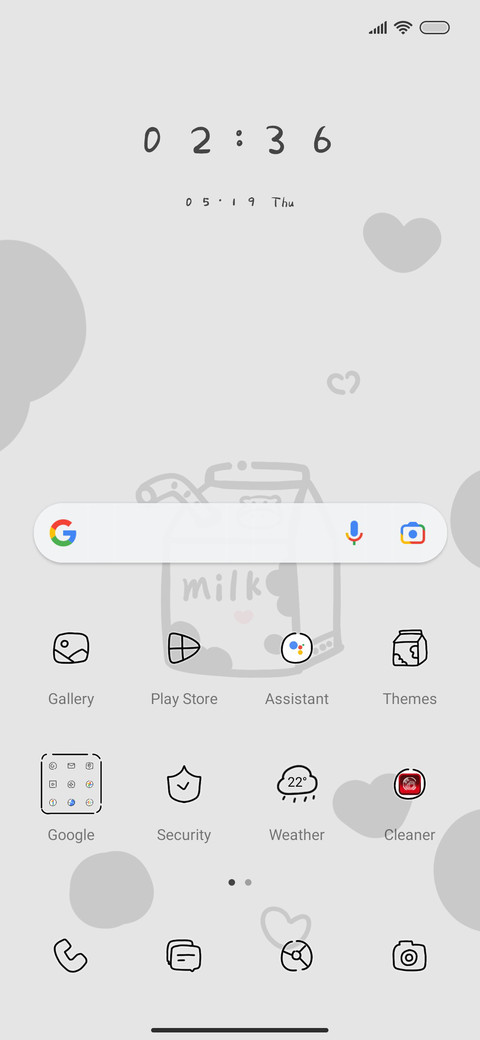 Milk streaks screenshot