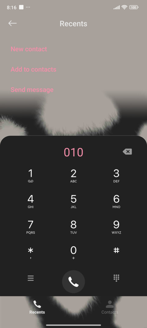 Plush black pink screenshot