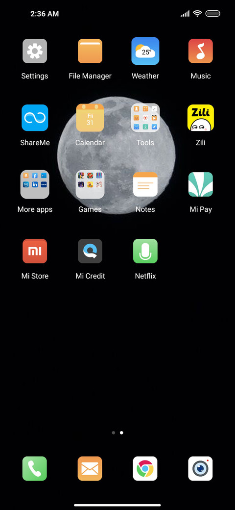 Dynamic OS screenshot