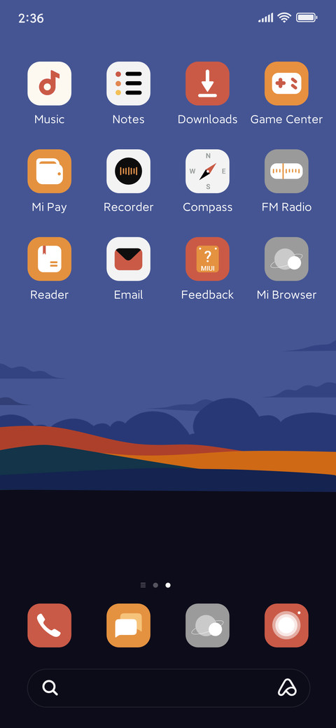 On schedule screenshot