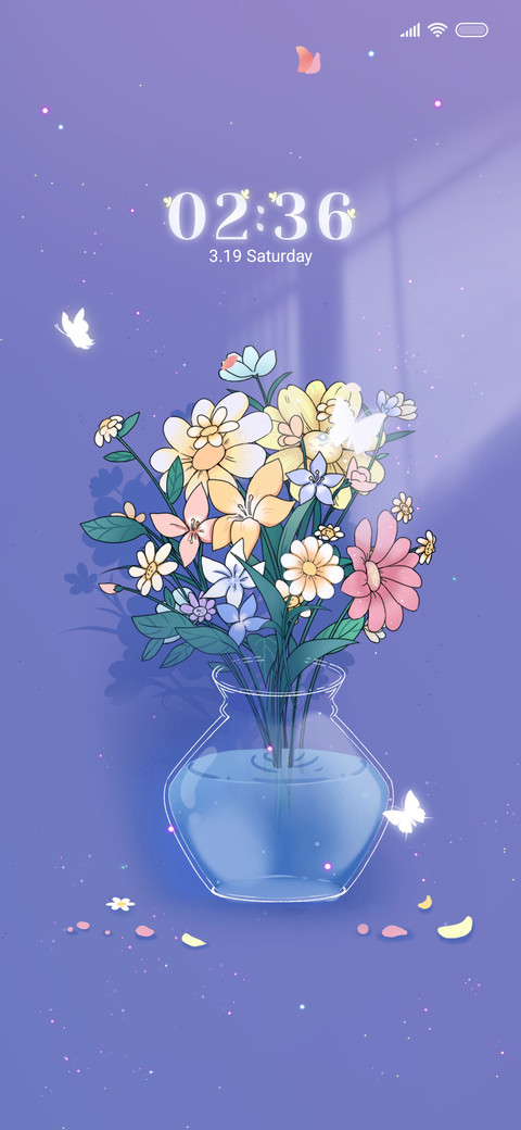 Periwinkle blue screenshot