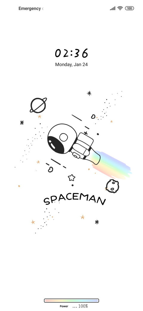 Simple astronaut screenshot